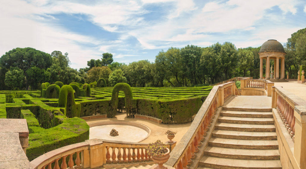 jardín en barcelona